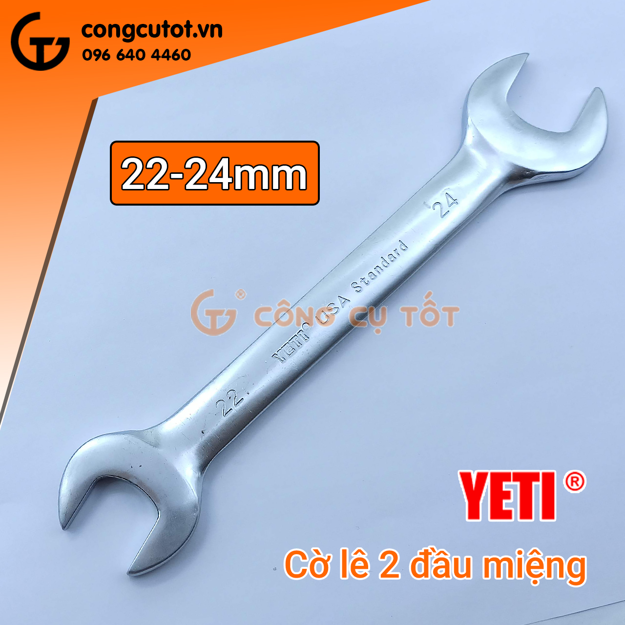 Cờ lê 2 đầu vòng miệng Ye.ti