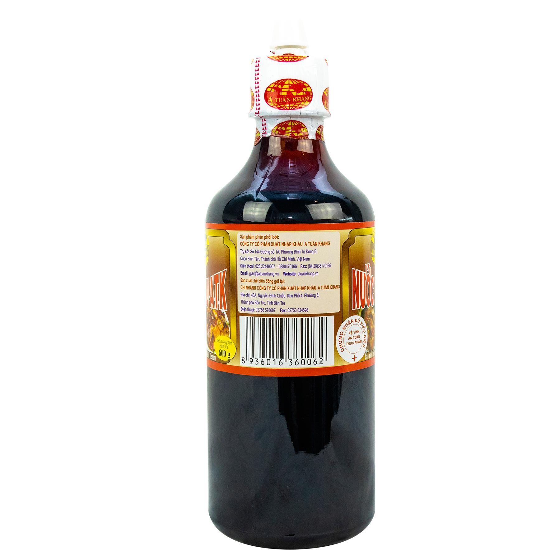 Atk Color Liquid 600g Bottle - Fish Stock Liquid, Marinate Delicious Meat, Rich in Traditional Flavor | A Tuan Khang