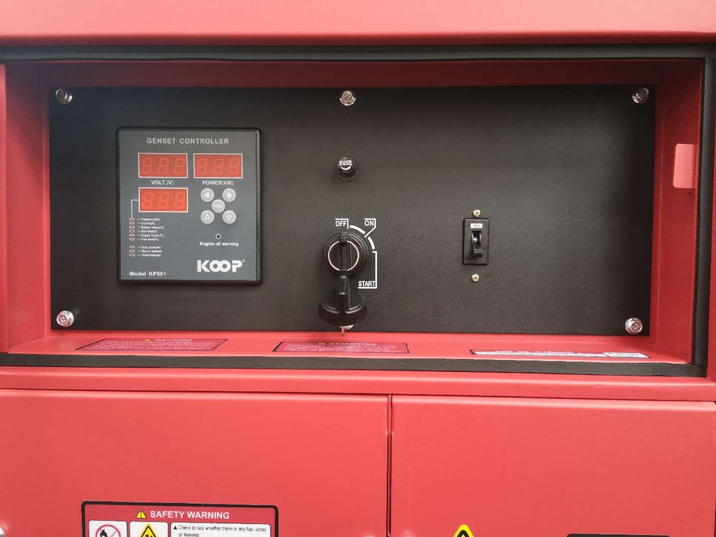 Máy Phát Điện Chạy Dầu 11kVA Koop KDF16000Q