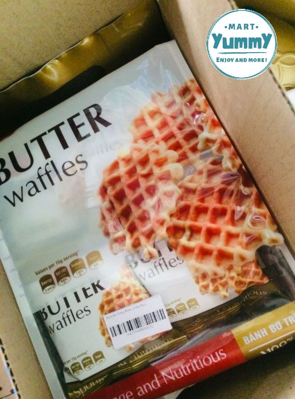 Bánh bơ trứng Butter Waffles Richy 180gram (Bánh Butter Waffles Richy)