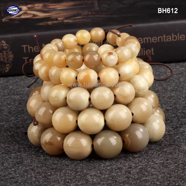Vòng Sừng quý - Giúp tâm bạn tĩnh chế ngự nóng nảy -BH612T - Bracelet of Hahanco
