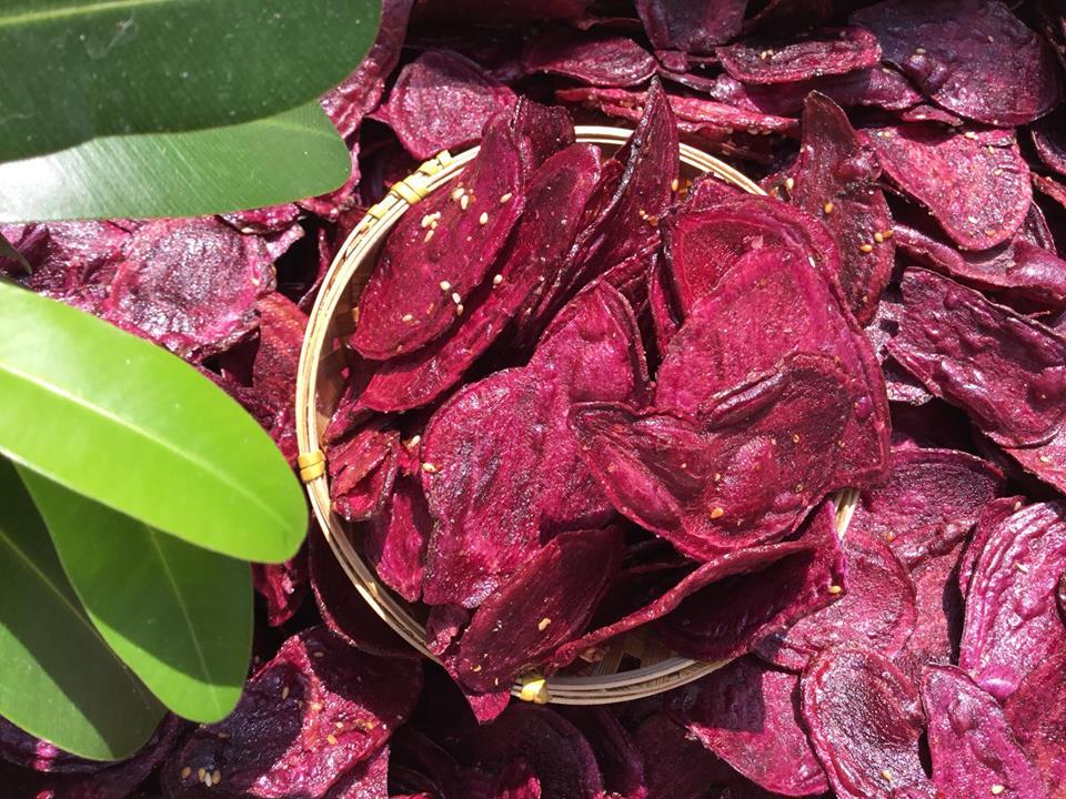 500gram Khoai lang sấy mật ong Tím