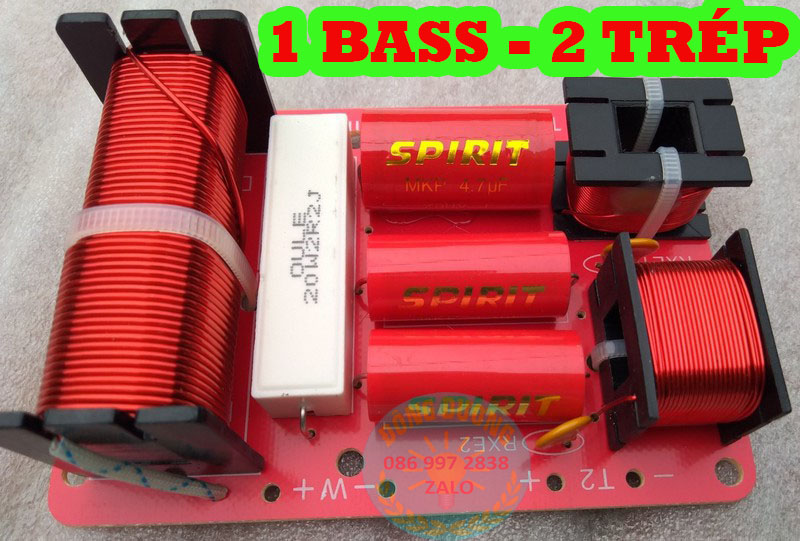 Mạch phân tần 3 loa - 1 bass 2 treble - mạch loa ktv211