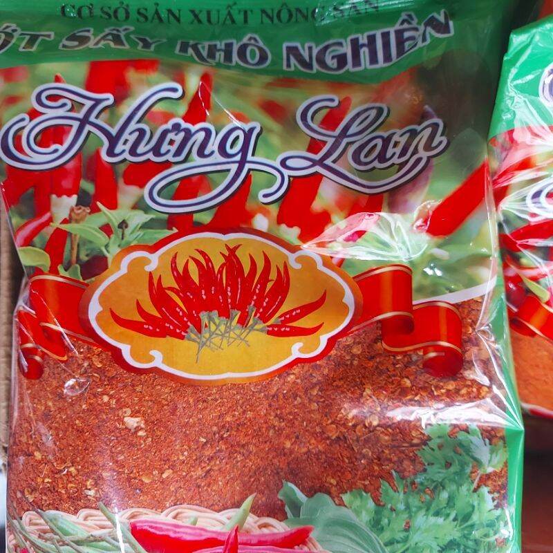 Túi 500g Ớt Bột Hưng Lan.