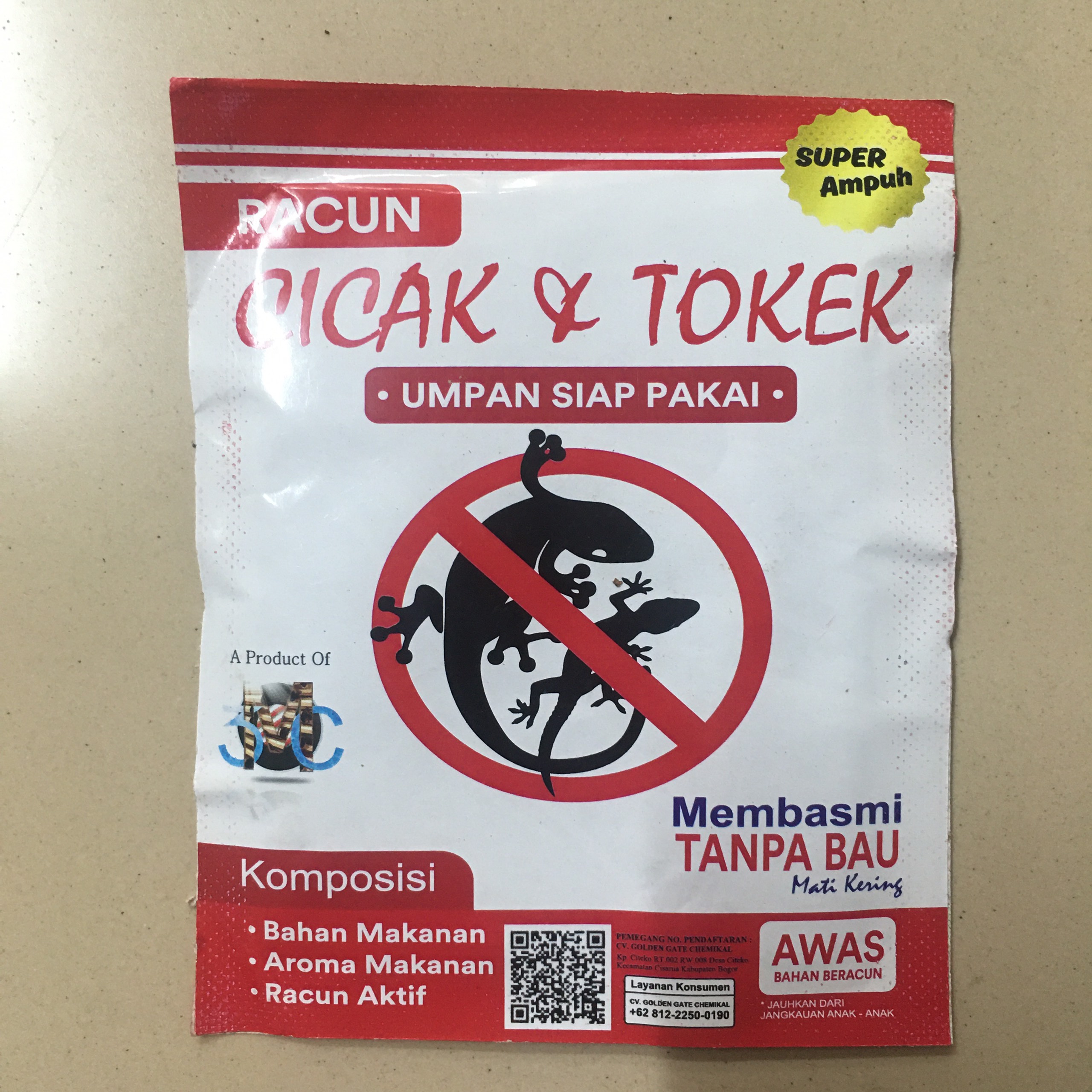 Diệt thằn lằn - tắc kè [Cicak Tokek]