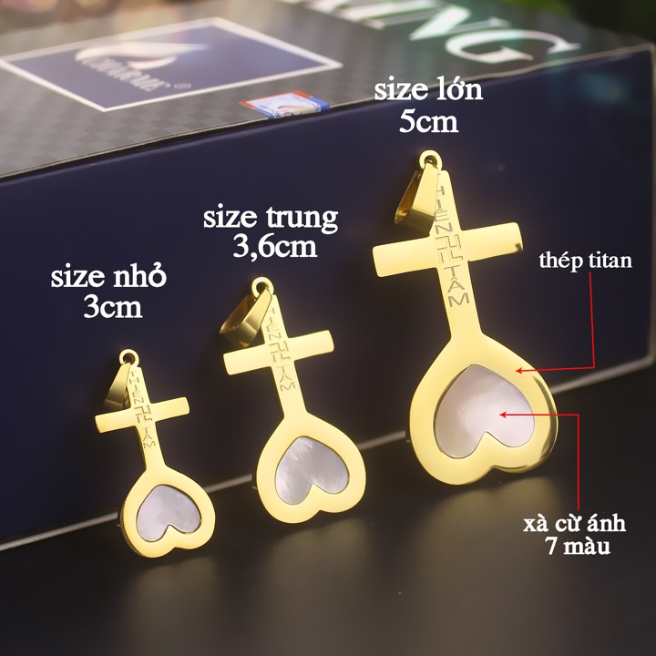 Mặt Dây Chuyền Thiên Tâm Đạo Titan
