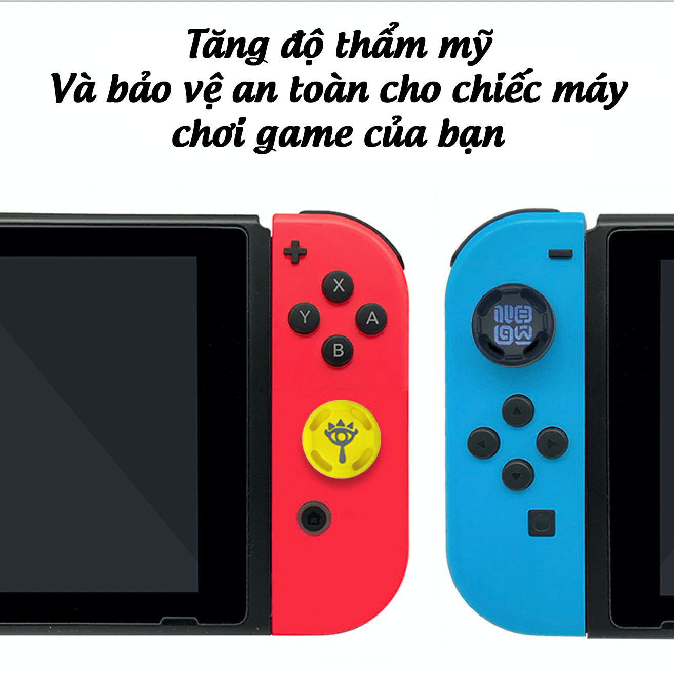 Núm bọc analog Joycon cho Nintendo Switch Nintendo Switch Lite set 4 núm chính hãng Hori