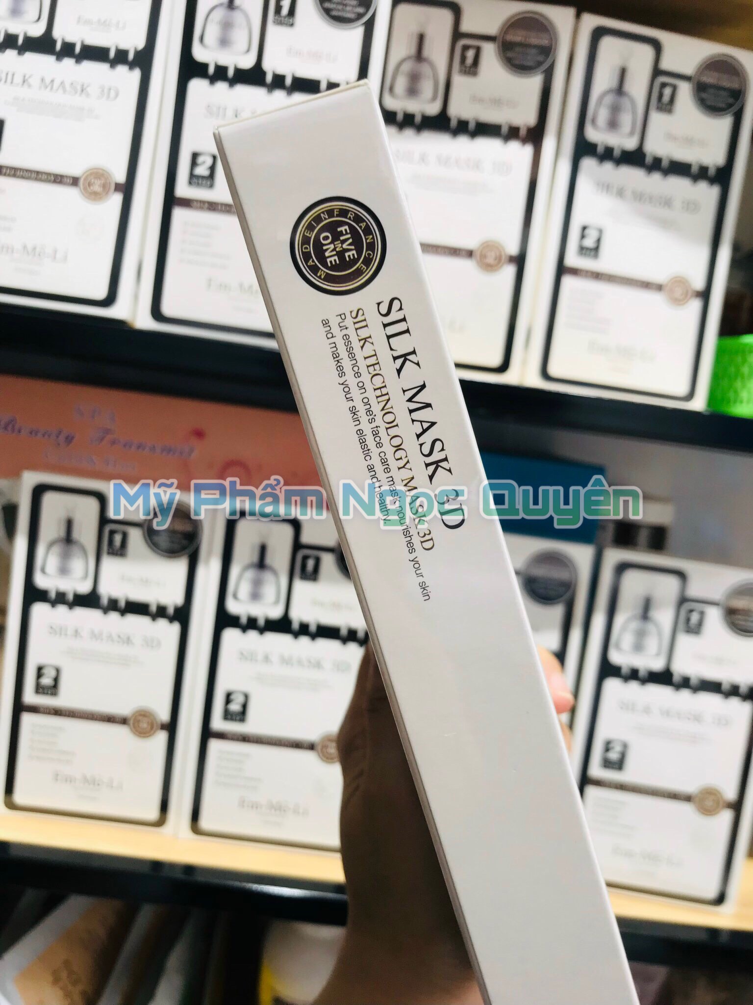 Mặt nạ tơ tằm Silk Mask 3D (Hộp 6 Miếng)