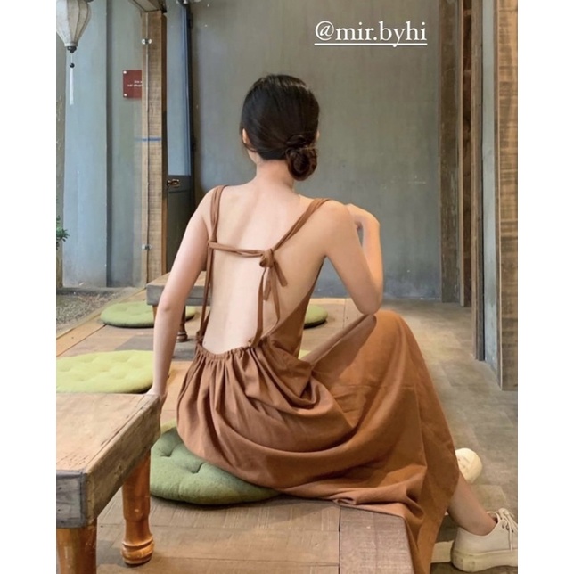 Mir.byHi: Đầm thời trang nữ dây hở sau