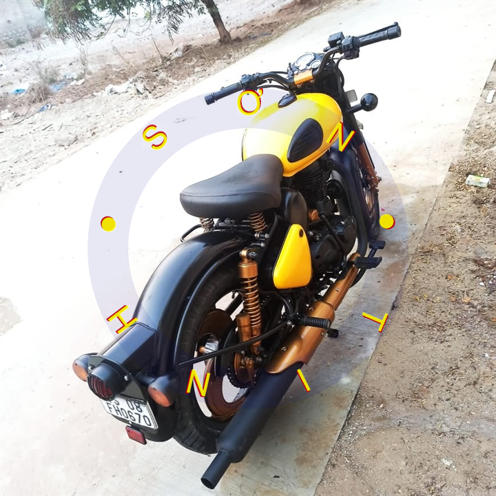 SƠN SAMURAI SƠN XỊT MÀU VÀNG CROM 108