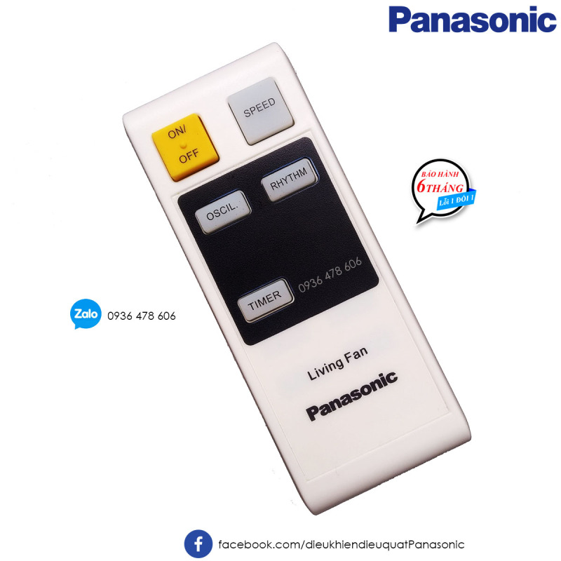 Remote điều khiển quạt Panasonic