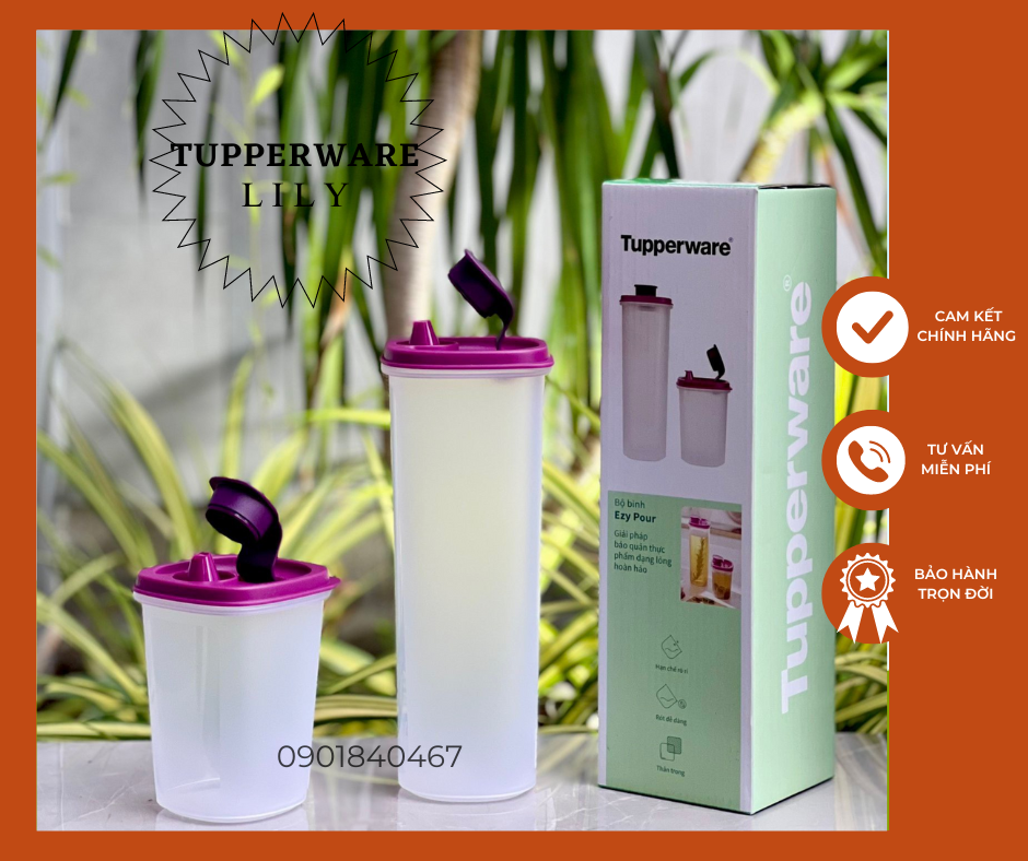 Bộ Bình đựng dầu Ezy Pour (2) - Tupperware
