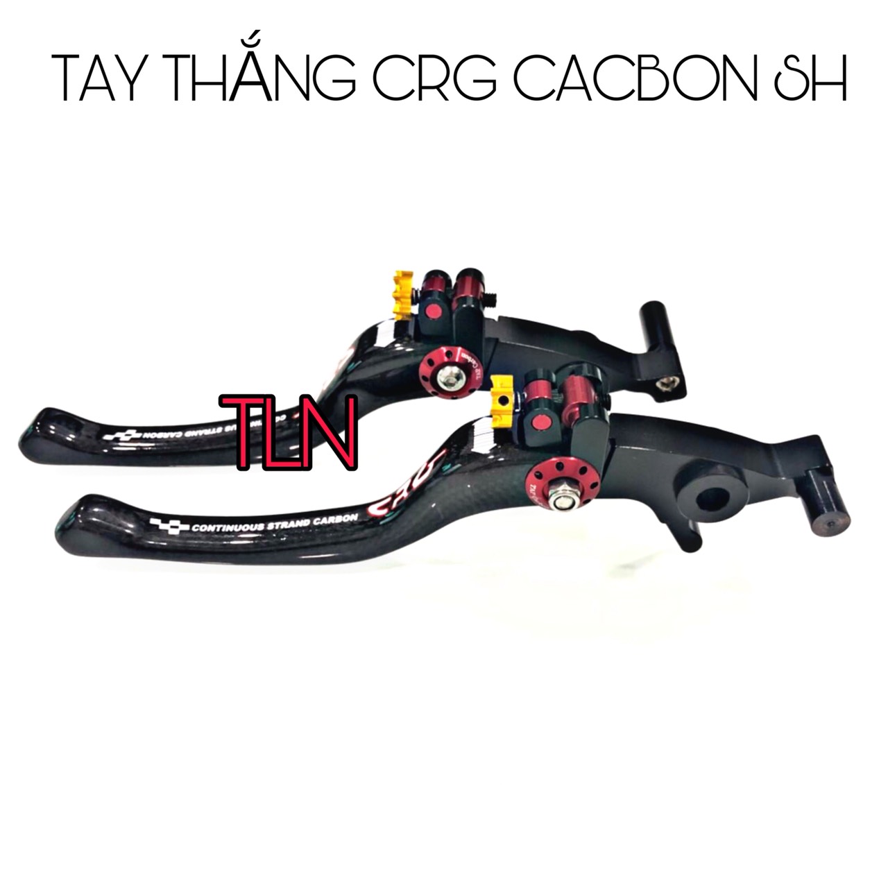 TAY THẮNG CRG CACBON CHO XE MÁY