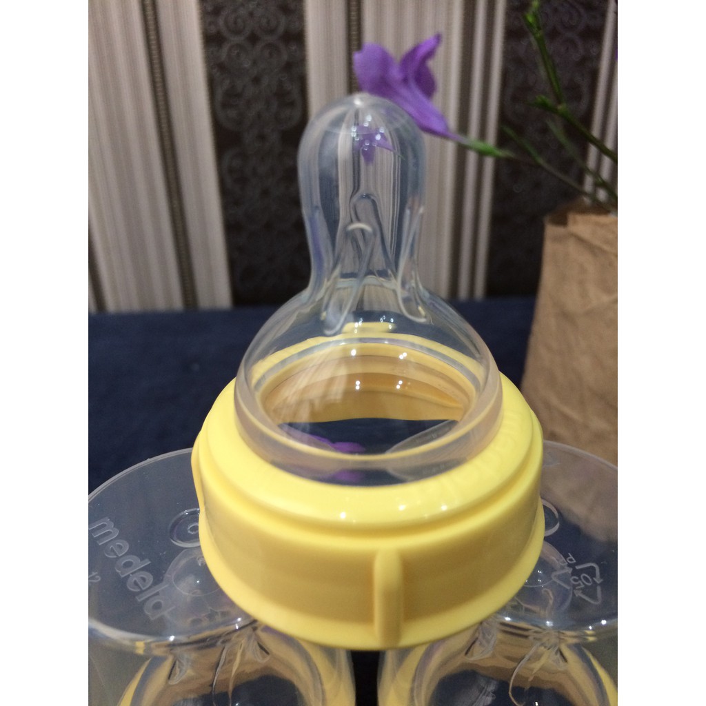 Núm ti cho bình cổ hẹp thương hiệu Medela
