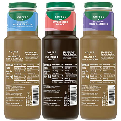 CAFE SỮA MOCHA UỐNG LIỀN Starbucks Cold & Crafted Coffee, 325ml (11oz)
