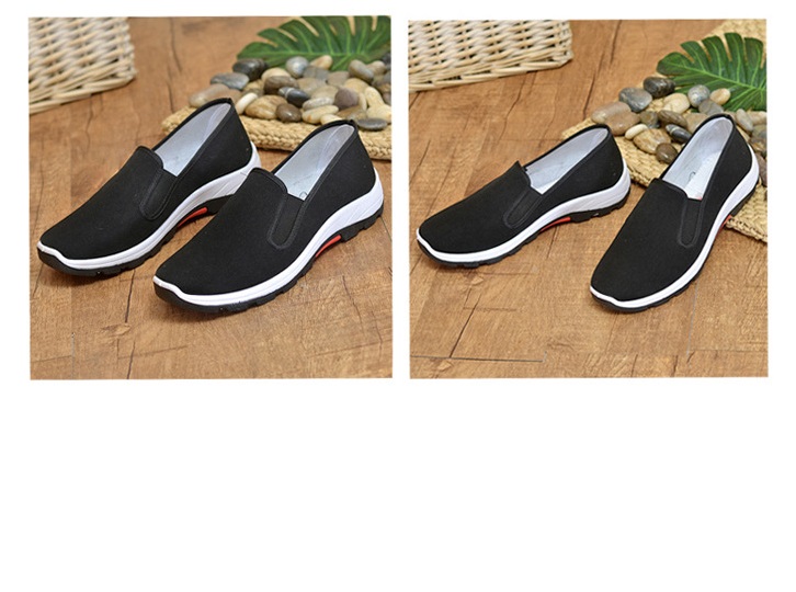 [HCM]Giày nam slip on vải trơn SM028