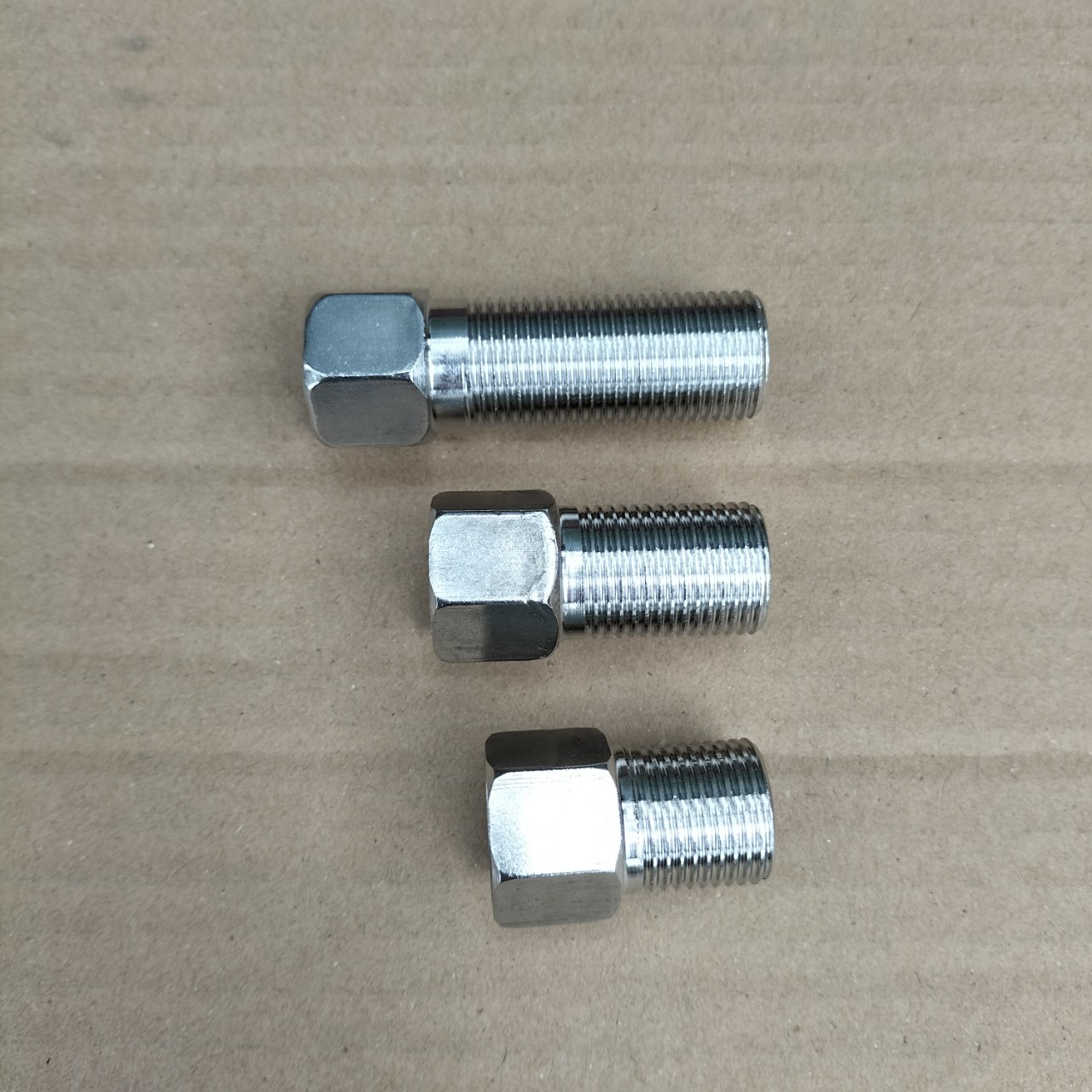 1/2 Inch-21Mm Threaded Extension Connector (Stainless Steel Connector)