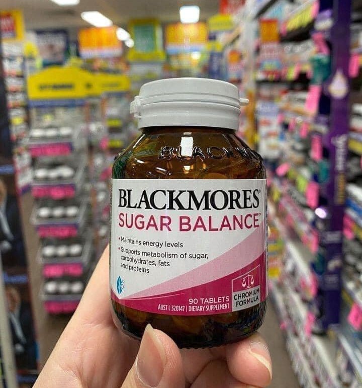 Blackmores Sugar Balance 90 Tablets - Viên uống cân bằng đường huyết
