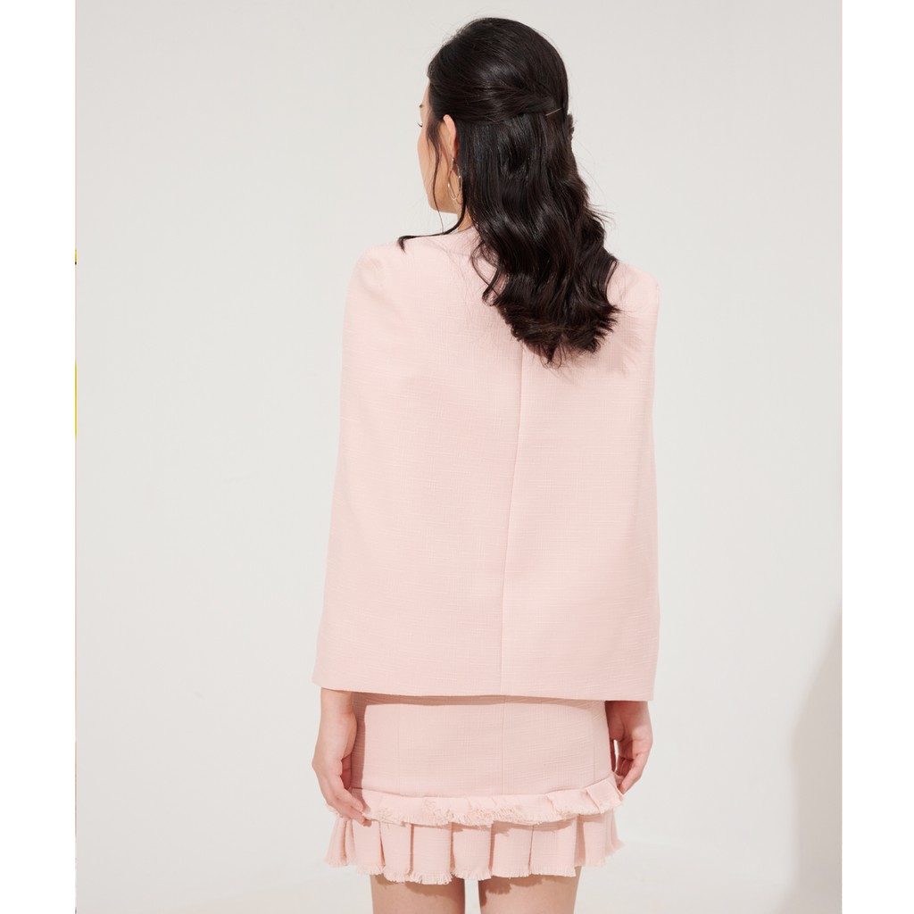 Des Fleurs - Set Áo khoác và Váy liền Rosé
