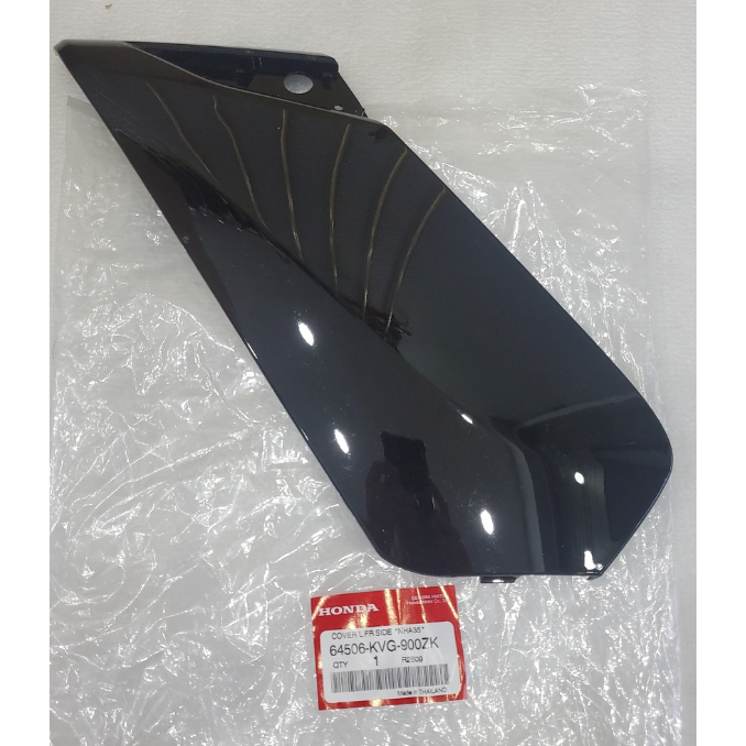 ốp má bửng AB AIR BLADE 110 THÁI MÀU ĐEN BÓNG ( bán lẻ từng bên )
