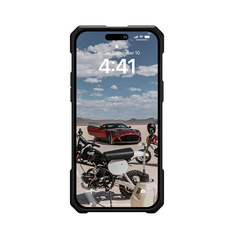 UAG Monarch Pro Kevlar Series Case for iPhone 15 Pro Max / iPhone 15 Plus / iPhone 15 Pro Phone Case Compatible Charging Rugged Shockproof Dropproof Premium Protective Cover | Authentic Original
