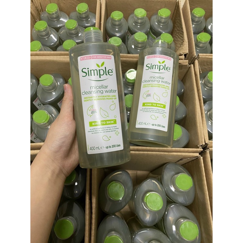 Nước tẩy trang Simple 400ml
