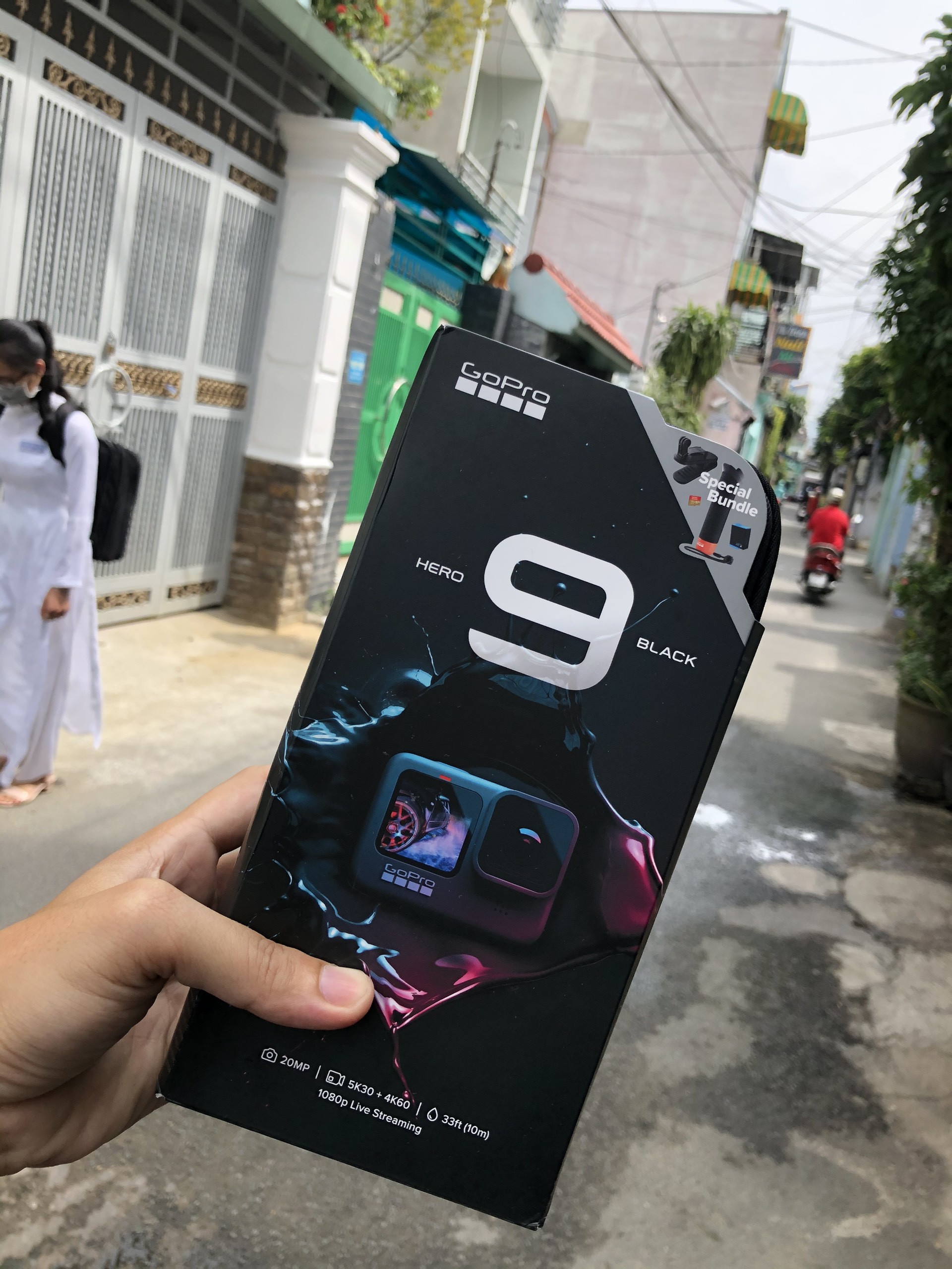 [Trả góp 0%]Máy quay Gopro Hero 9 Black Bản Bundle