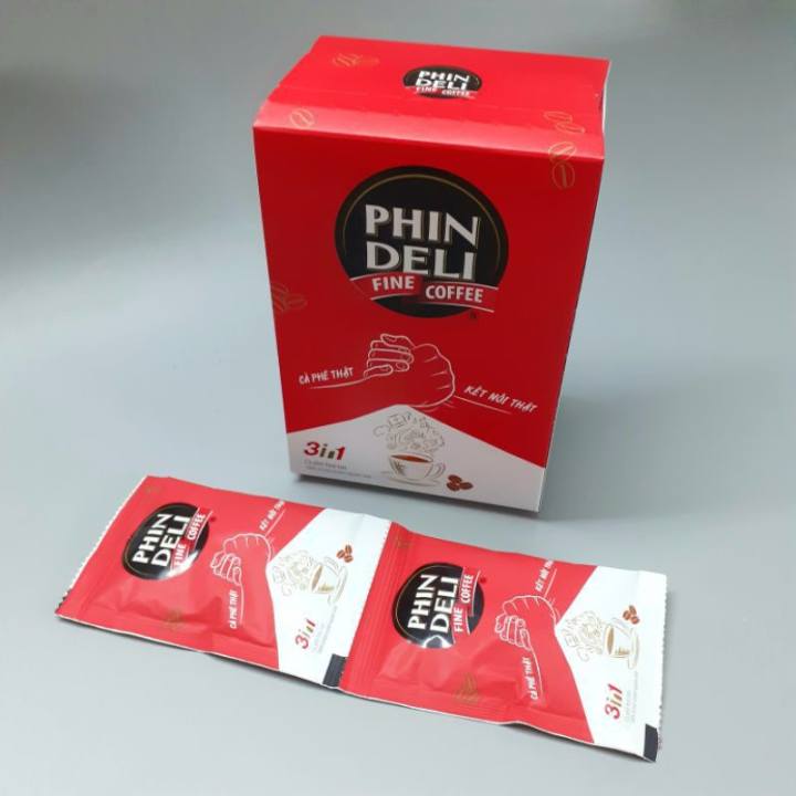 Cà Phê Hòa Tan PhinDeli 3in1 (17g x 18 gói) – PHINDELI – top1shop