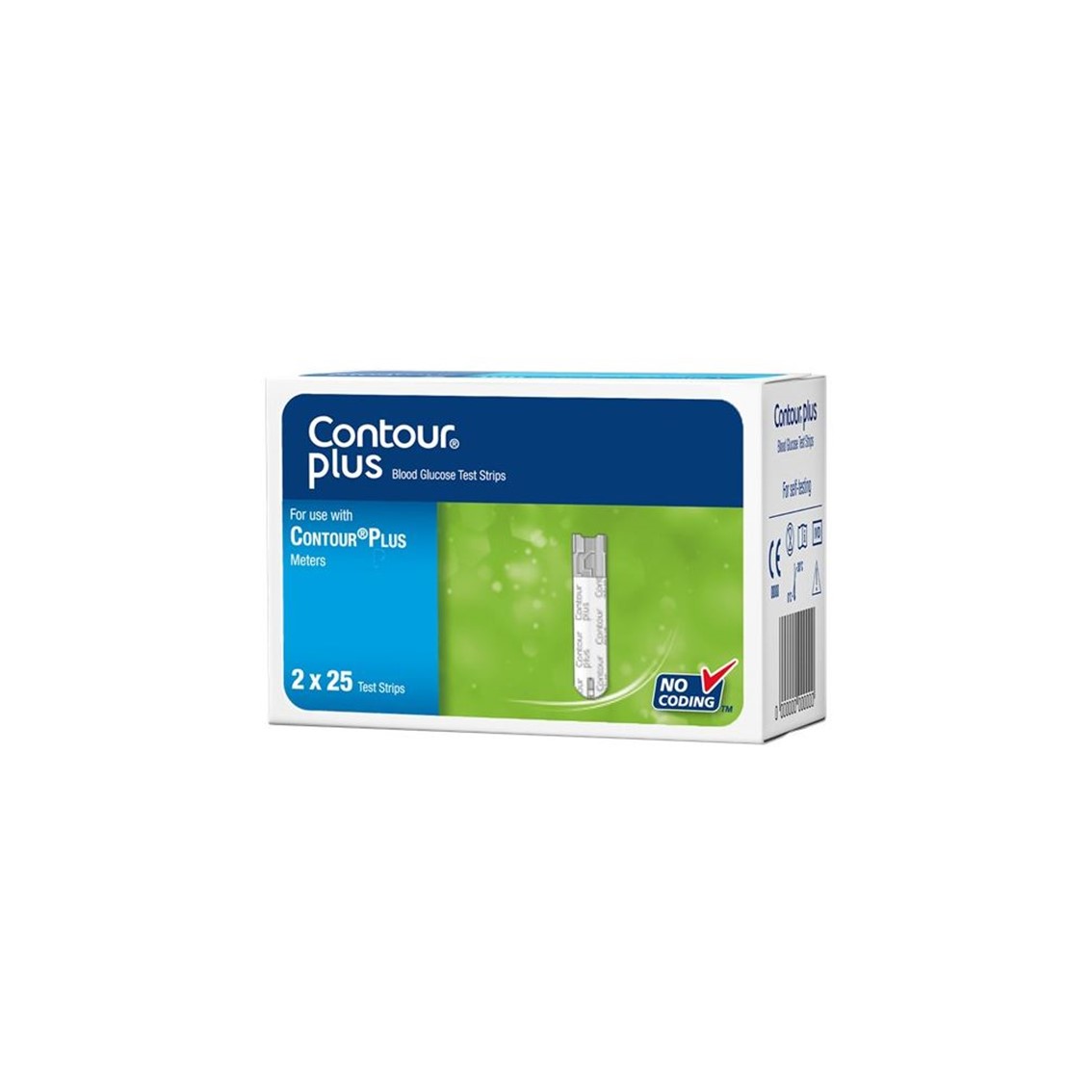 CONTOUR®PLUS Que thử đường huyết 2x25’( cái )