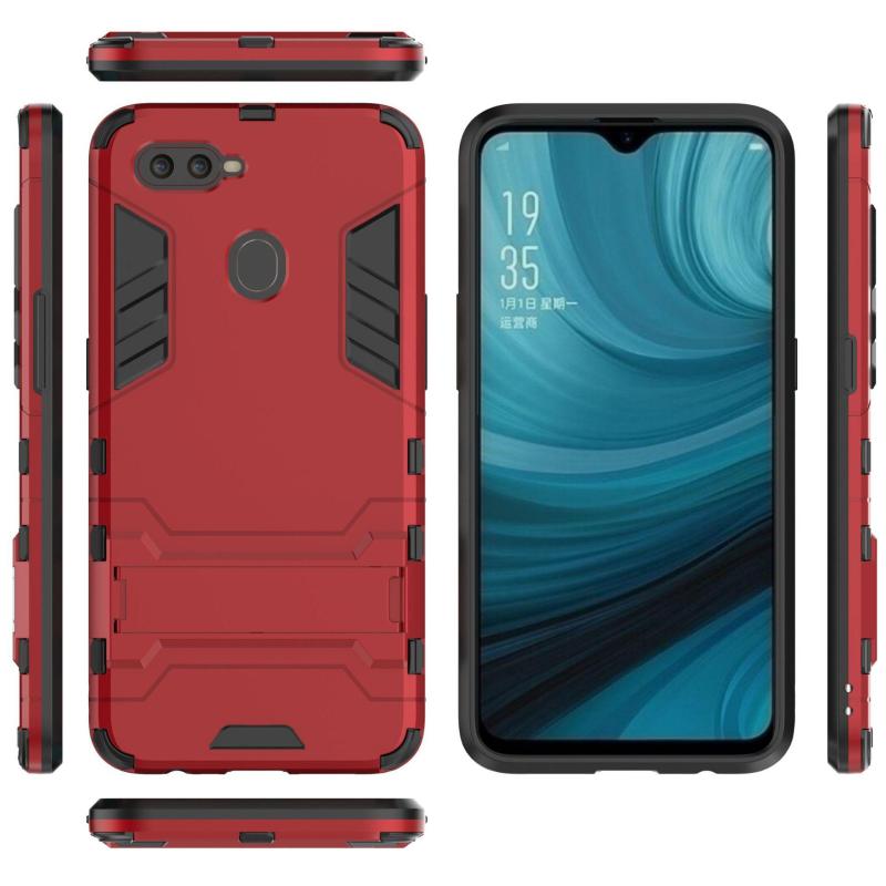 Giá Ốp lưng chống sốc Iron Man cho Oppo A5s hai lớp bảo vệ máy, chân chống lưng tiện lợi