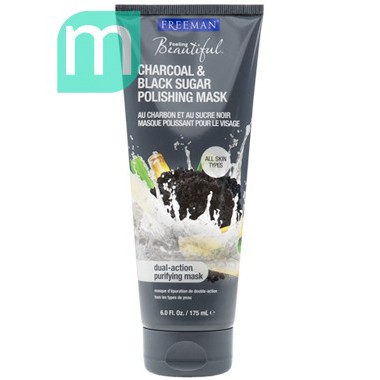 Mặt Nạ Freeman Detoxifying Charcoal + Black Sugar Mud