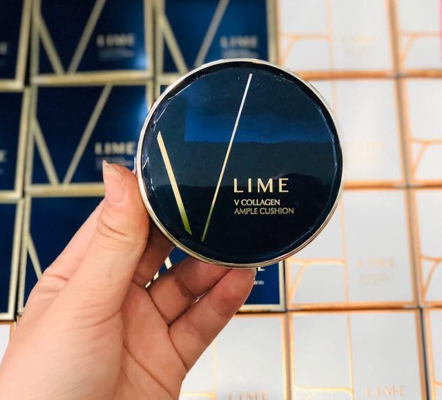 Phấn nước Lime V Collagen Ample Cushion SPF 50+ PA+++