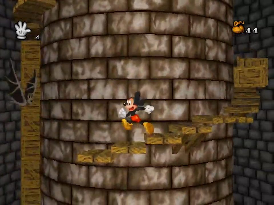 [HCM]game ps1 mickeys wild adventure ( game ps1 đi cảnh chuột mickey )