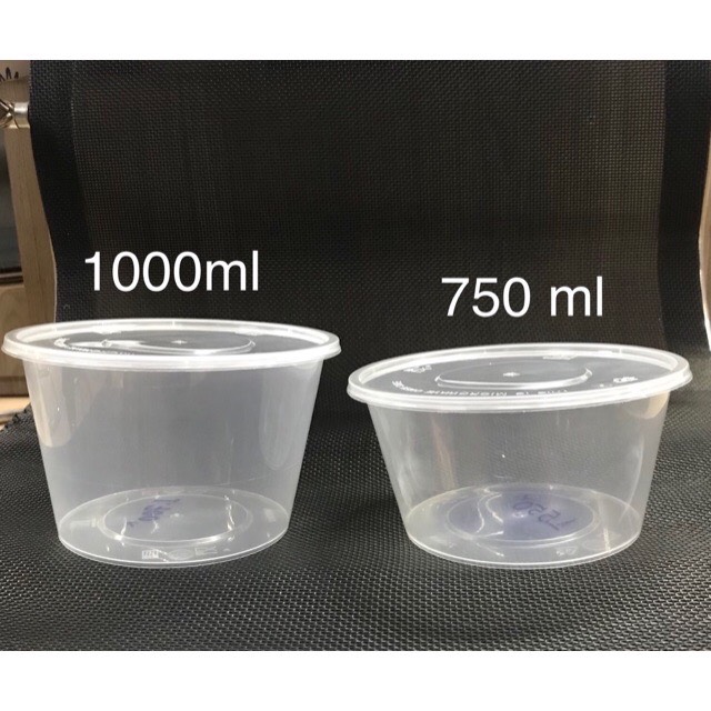HỘP NHỰA CAO CẤP 1000 ML & 750 ML