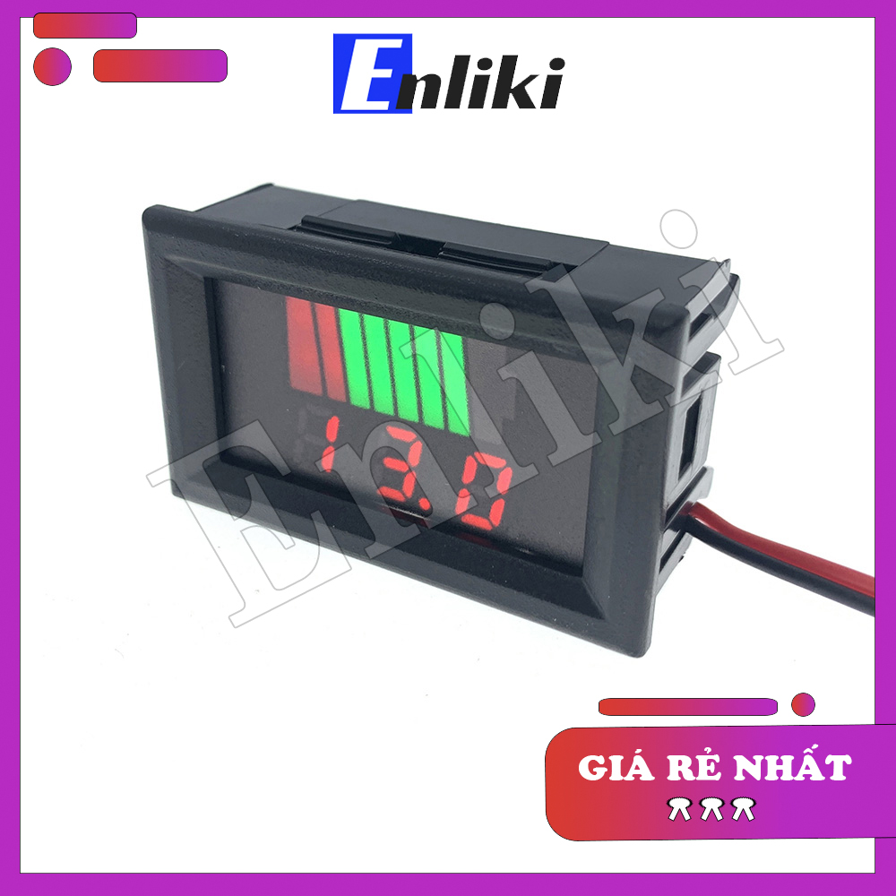 Modul đo điện áp + dung lượng acquy 12V