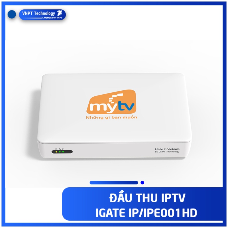 Đầu thu IPTV Set Top Box iGate IP001HD - iGate IPE001HD chính hãng VNPT Technology