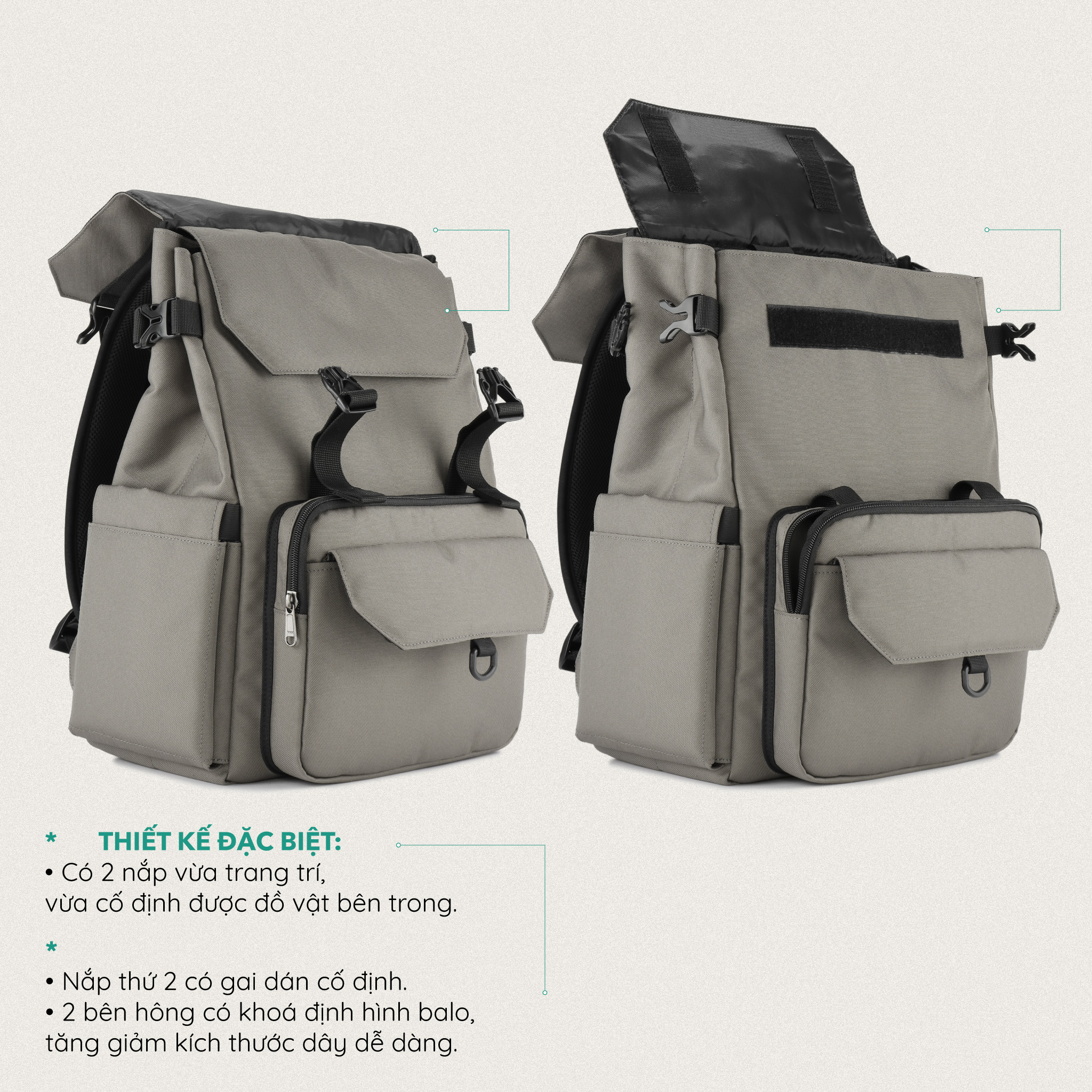 Balo Đi Học SCARAB - ADVENTURE Unisex