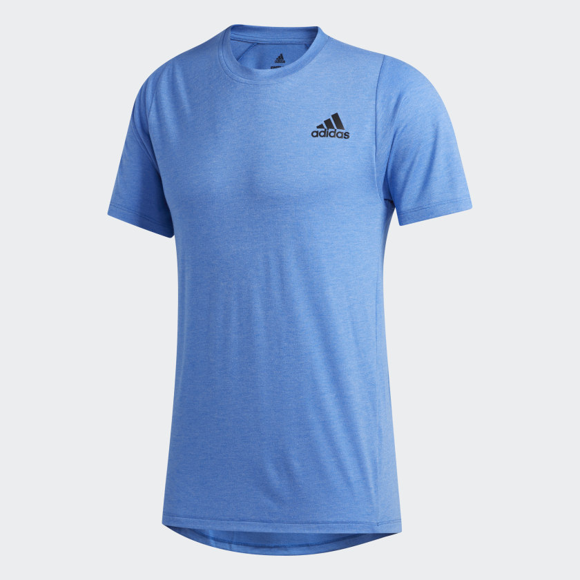 [CHÍNH HÃNG] Adidas TRAINING FreeLift Sport Prime Heather Tee Blue FL4633