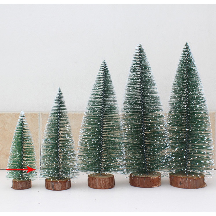 Cây thông kim, thông tuyết nhỏ để bàn 20cm, 25cm, 30cm
