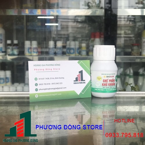 Dung dịch khử khuẩn Bio Sun S100 (Chai 50ml)