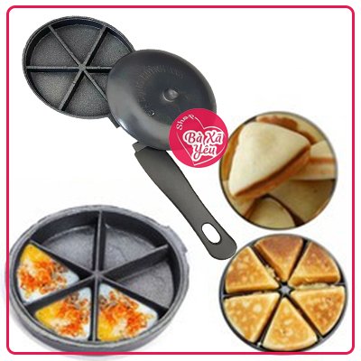 Khuôn Bánh Trứng Cút Bánh Tam Giác Chống Dính Huỳnh Anh