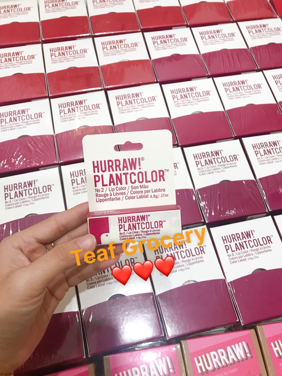 Son dưỡng môi có màu Hurraw! Balm
