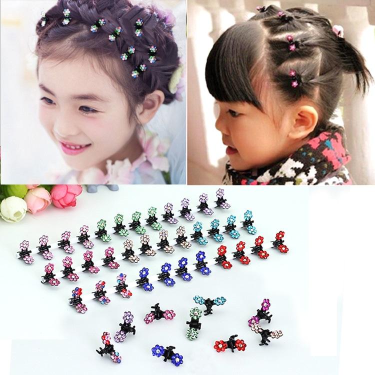 Combo 12 cườm tóc min cho bé