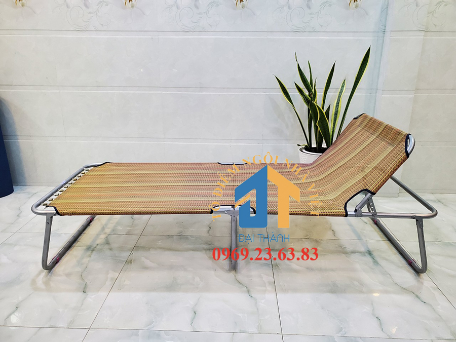 Giường  xếp lưới khung sắt cỡ lớn - GX02 (RỘNG 80CM X DÀI 2M)