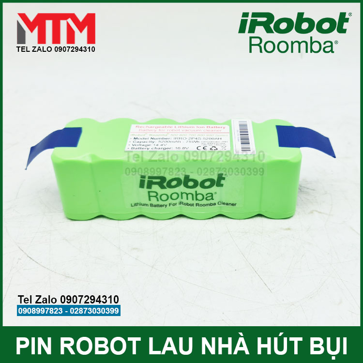 Pin robot hút bụi irobot roomba seri – 14.4v 5200mah