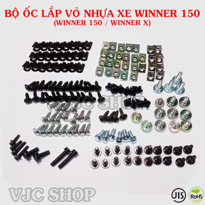 Bộ ốc vít lắp vỏ nhựa xe future neo gt