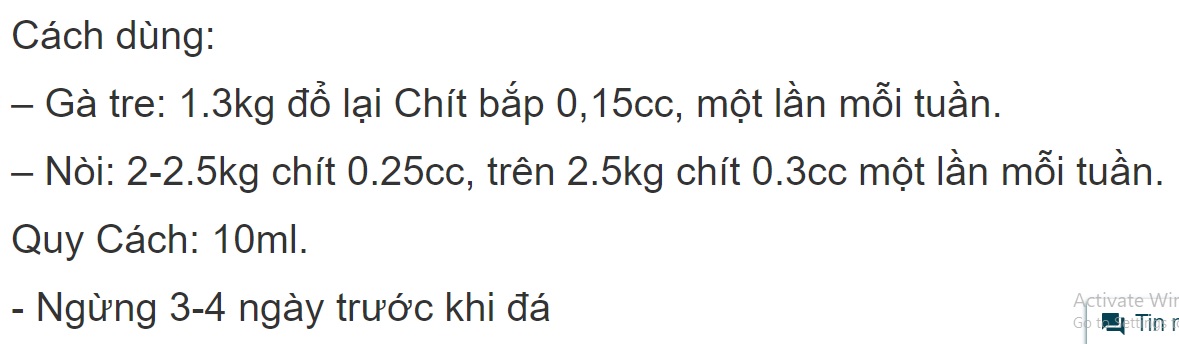 b12 7500 nuôi gà đá đỏ khỏe mau lên hình