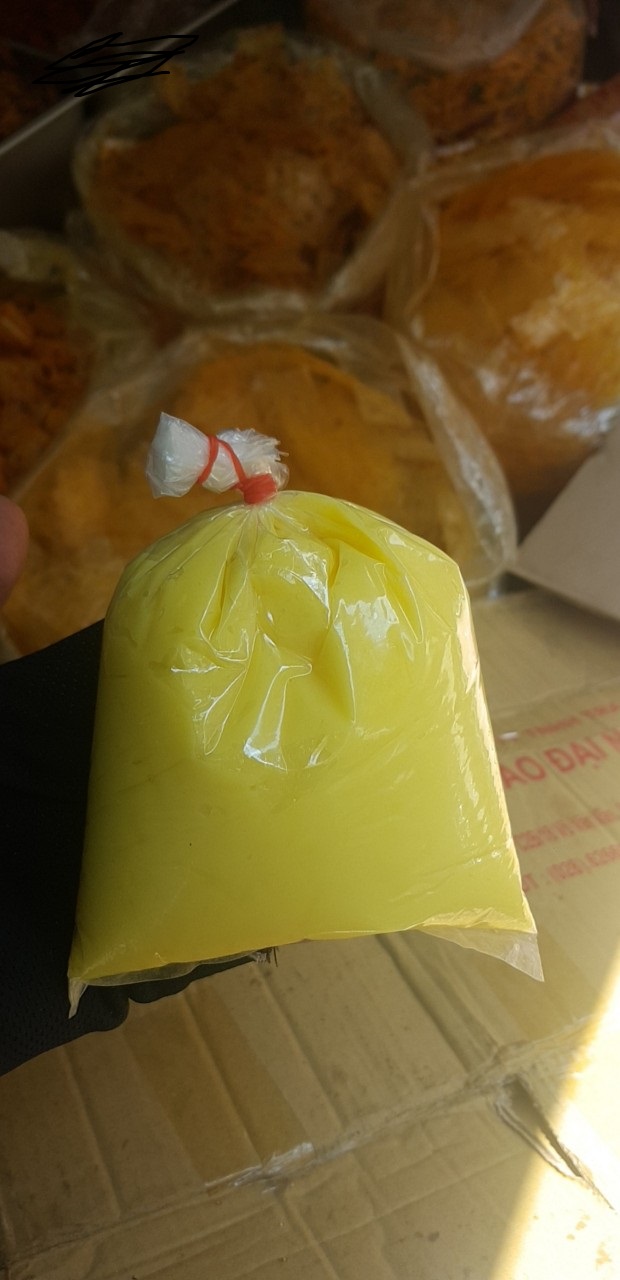 1kg bơ vàng ăn kèm bánh tráng