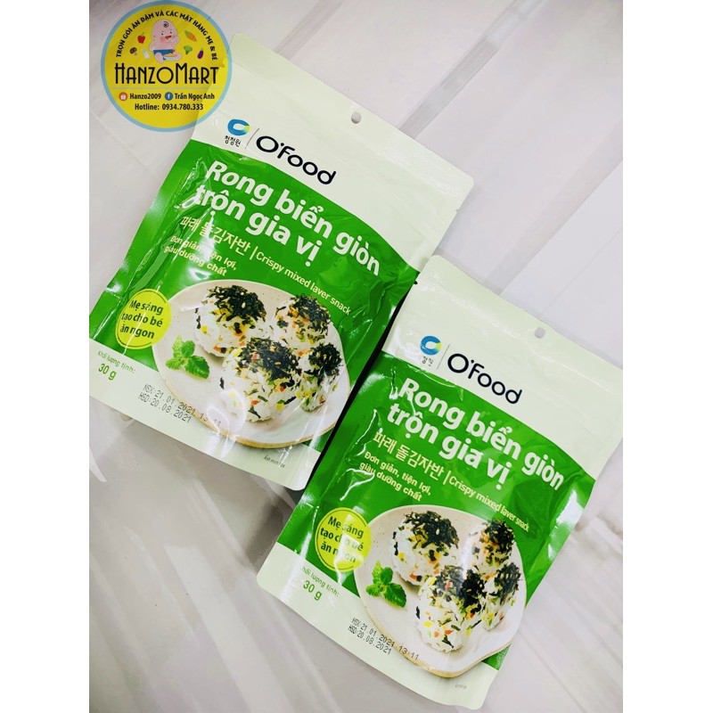 [ 1 Gói] Rong Biển Rắc Cơm Cho Bé Ăn Dặm 12M+