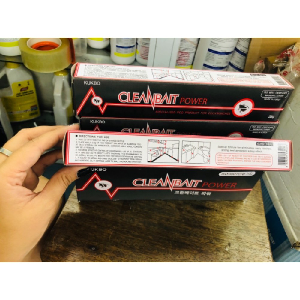 Thuốc diệt gián sinh học CleanBait Power 35g .